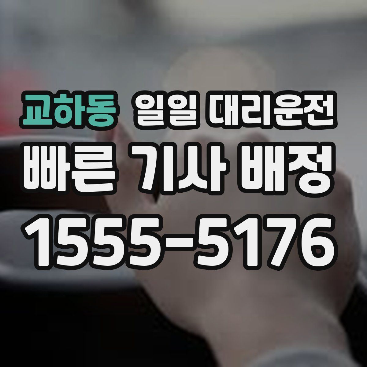 교하동 일일 대리운전