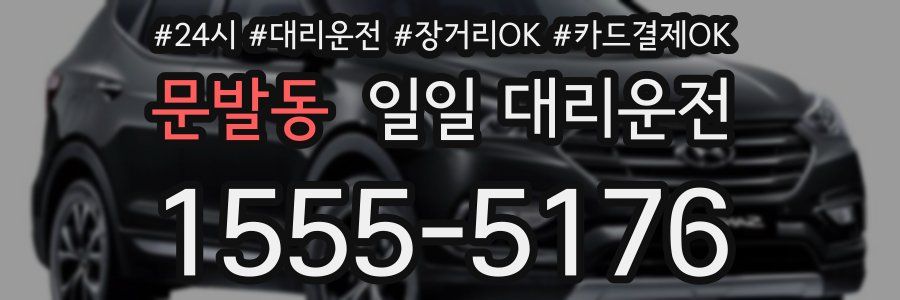 문발동 일일 대리운전