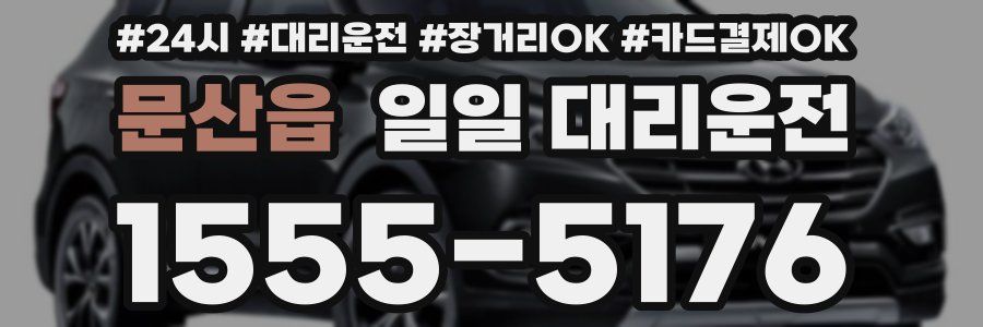 문산읍 일일 대리운전