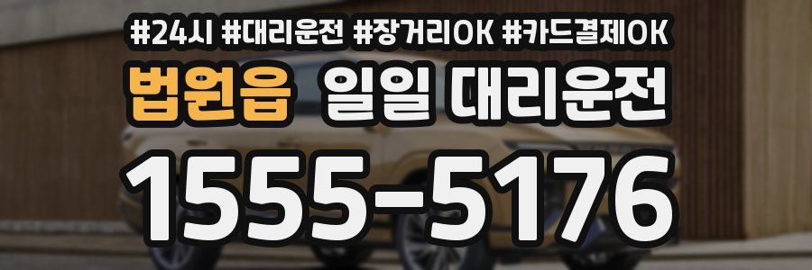 법원읍 일일 대리운전