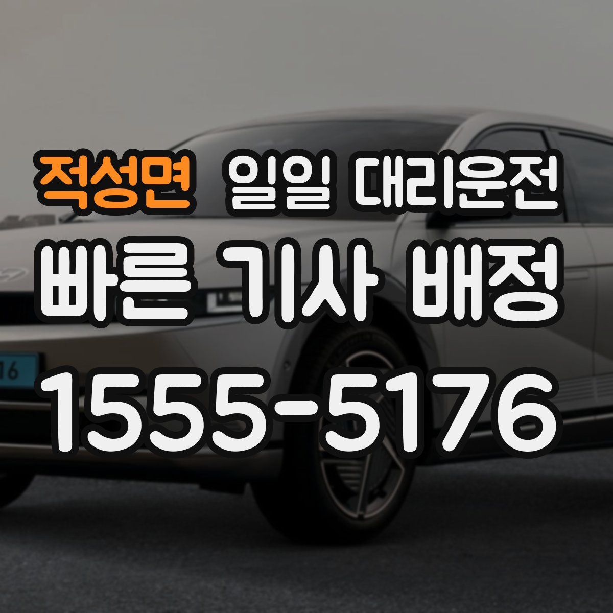 적성면 일일 대리운전