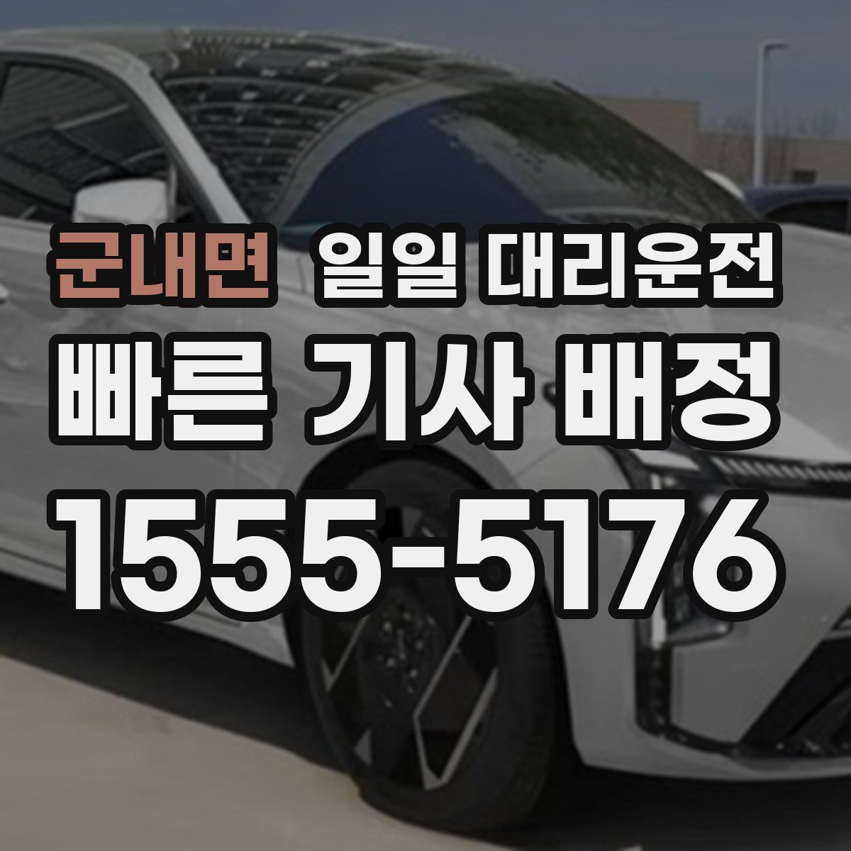 군내면 일일 대리운전