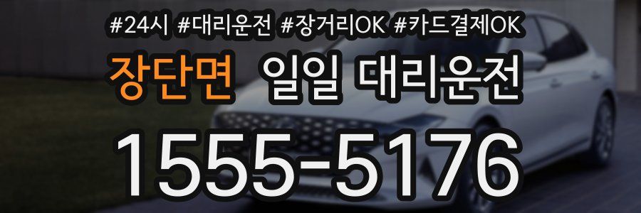 장단면 일일 대리운전