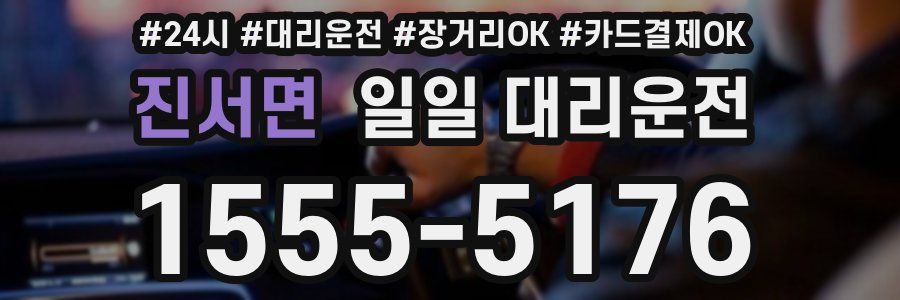 진서면 일일 대리운전