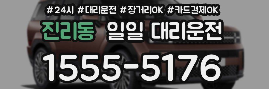 진리동 일일 대리운전