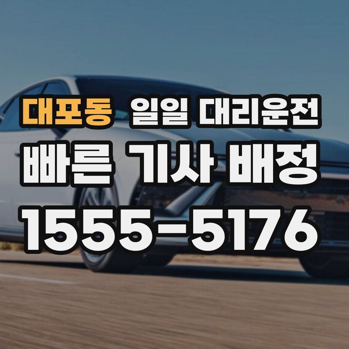 대포동 일일 대리운전