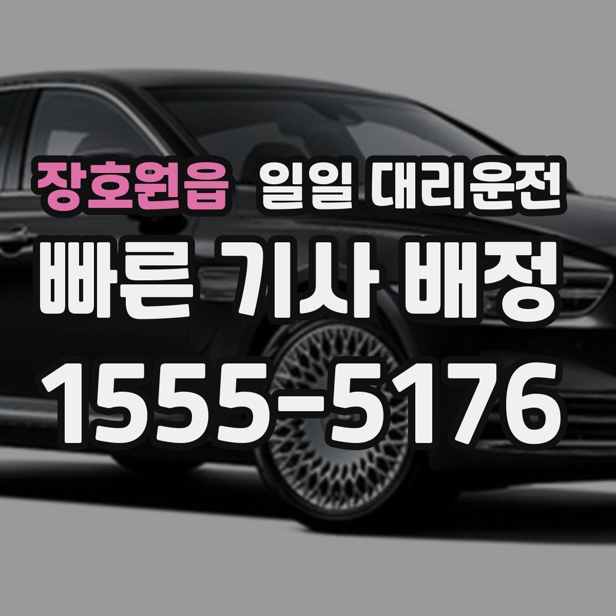 장호원읍 일일 대리운전