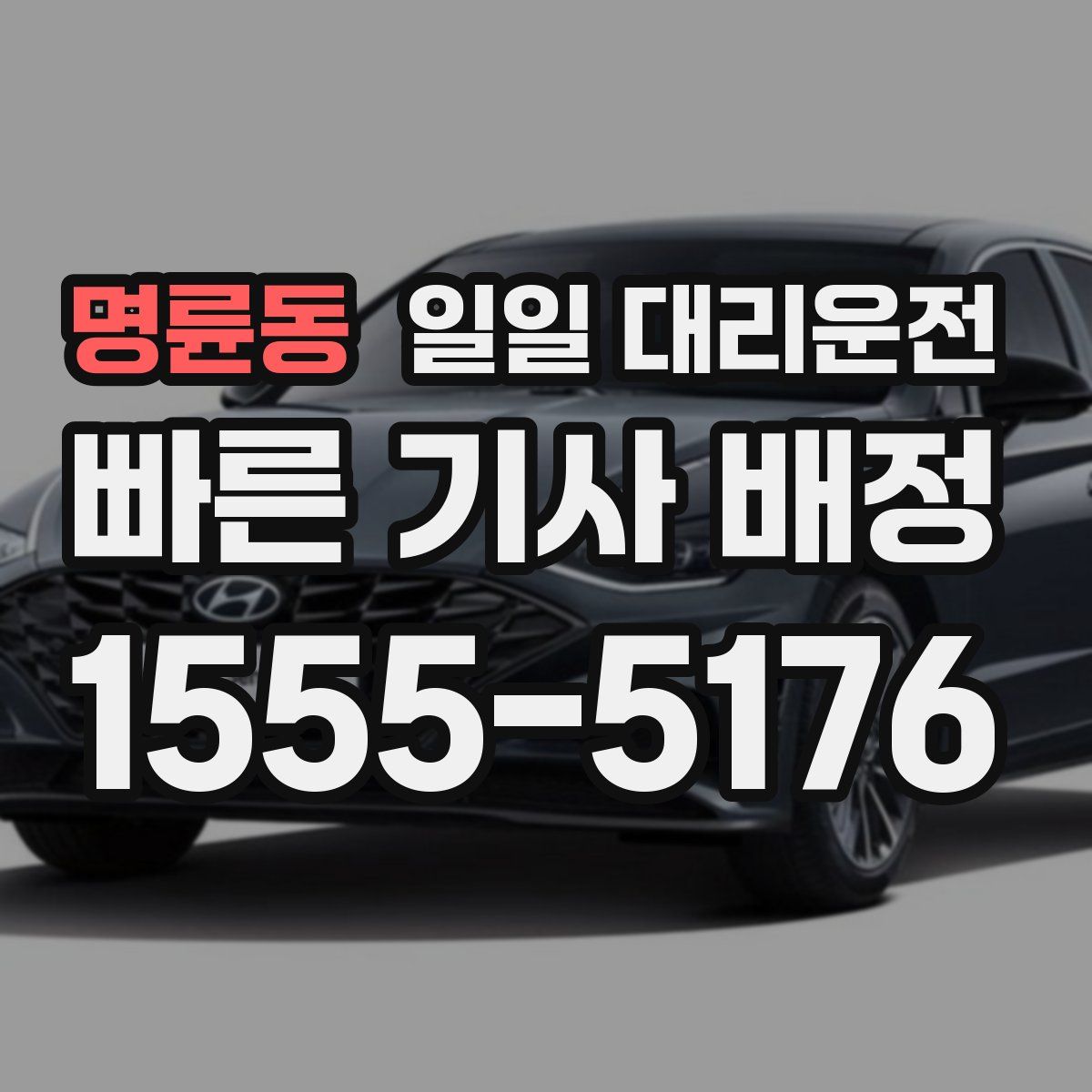 명륜동 일일 대리운전