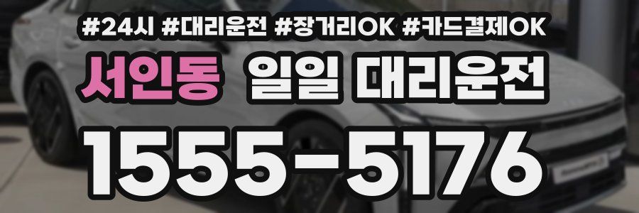 서인동 일일 대리운전