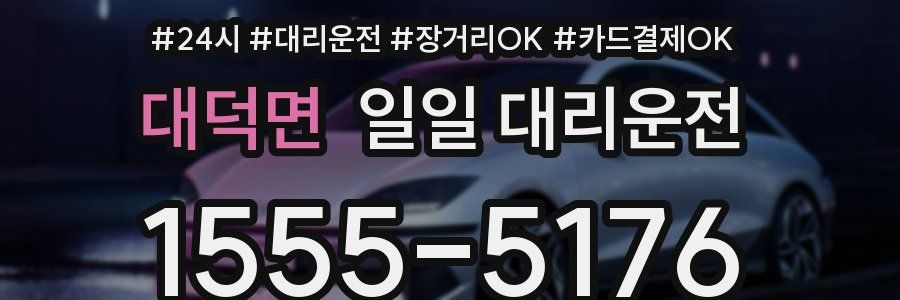 대덕면 일일 대리운전