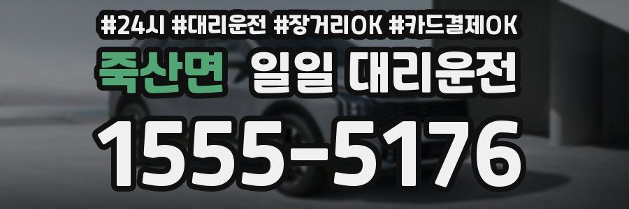 죽산면 일일 대리운전