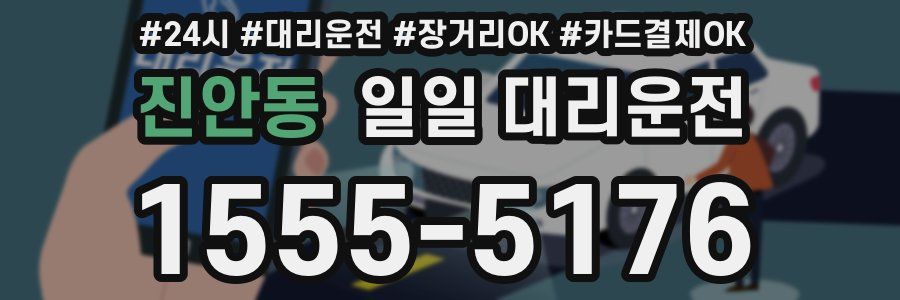 진안동 일일 대리운전