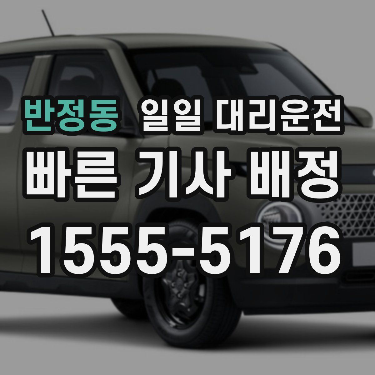 반정동 일일 대리운전