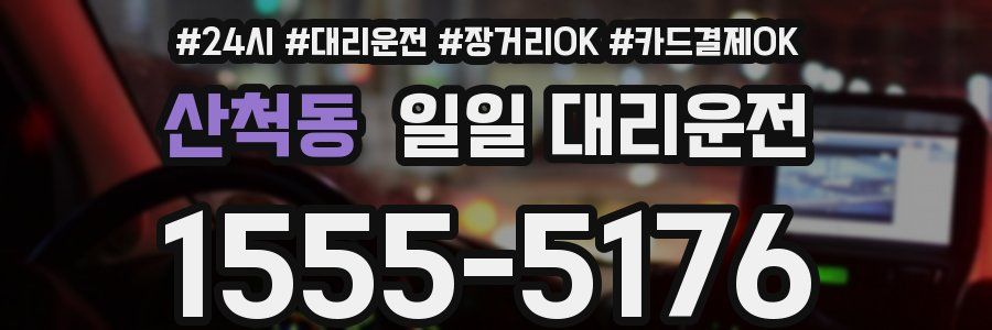 산척동 일일 대리운전
