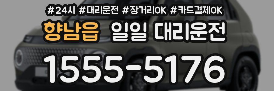 향남읍 일일 대리운전