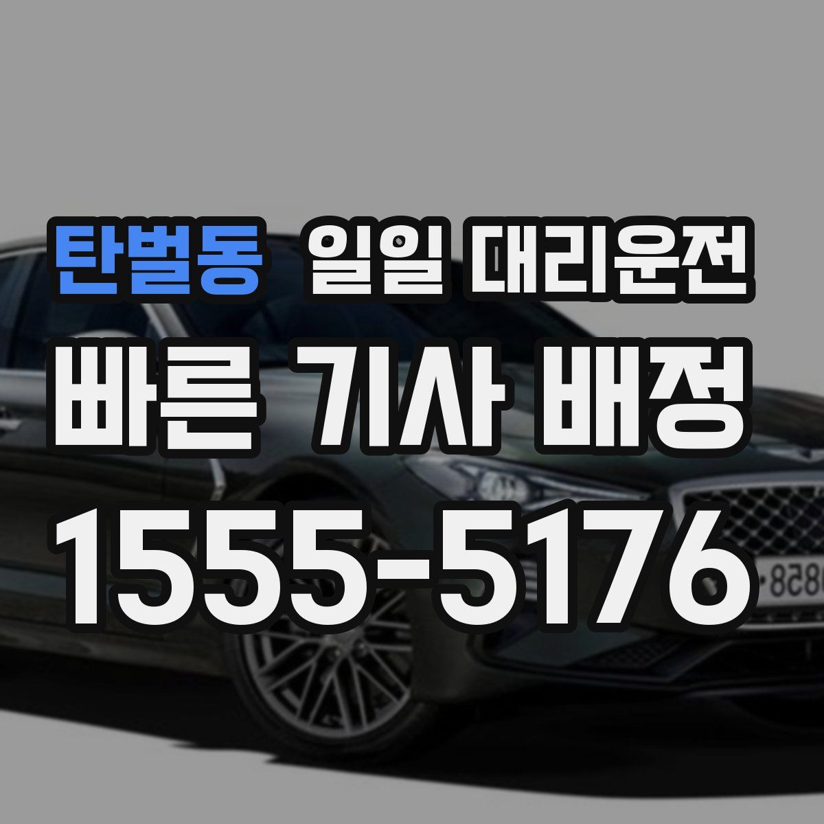 탄벌동 일일 대리운전