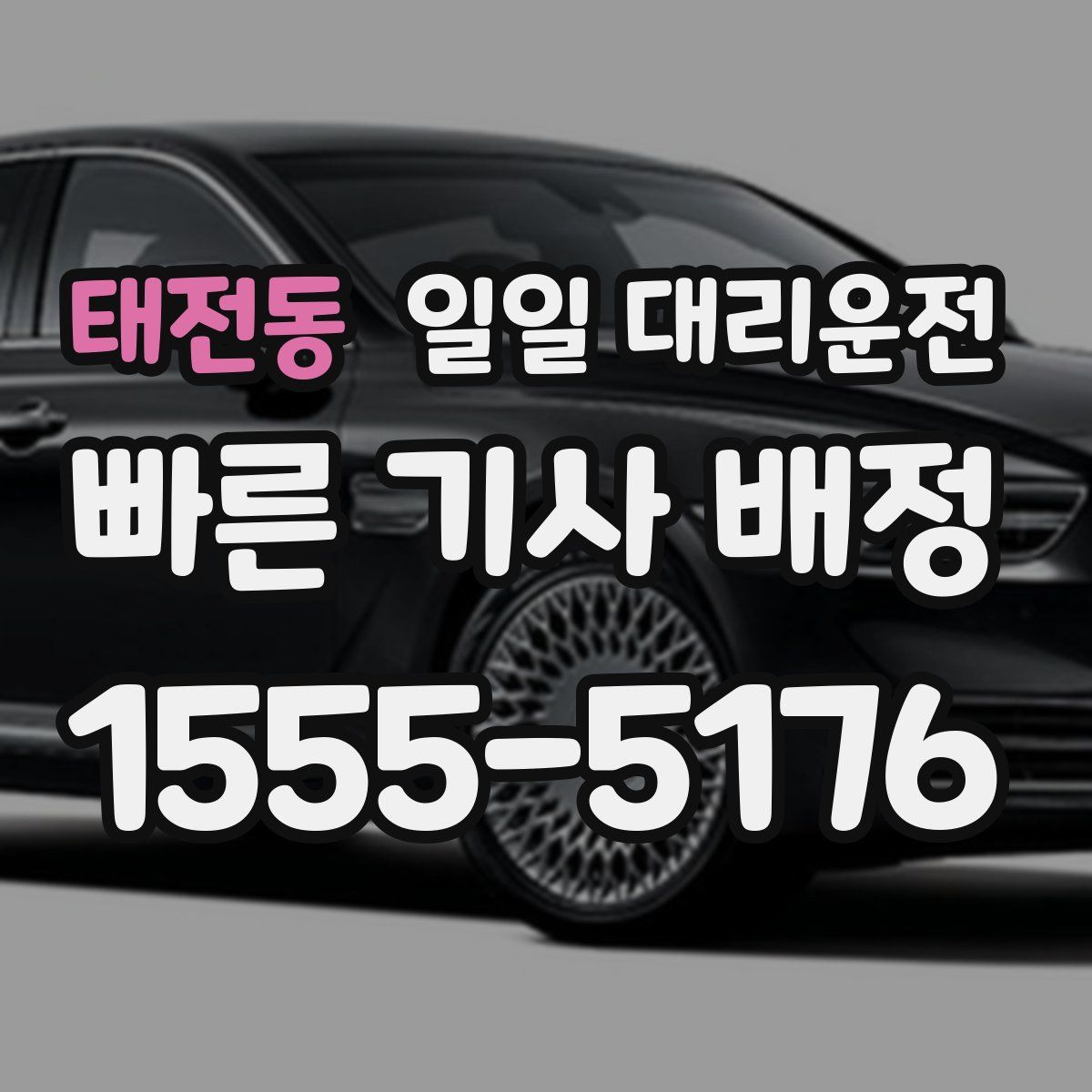 태전동 일일 대리운전