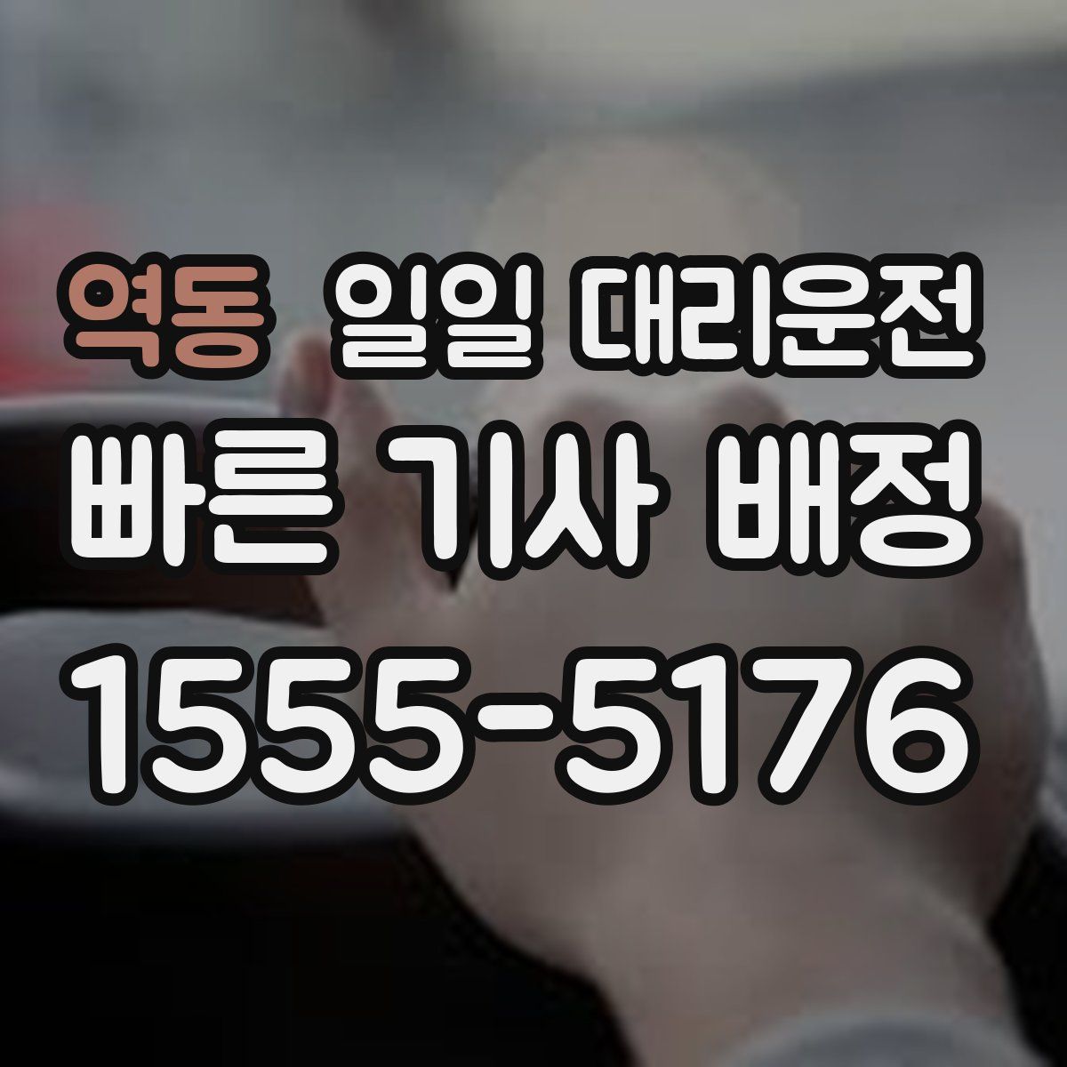 역동 일일 대리운전