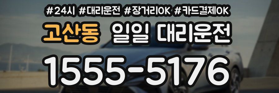 고산동 일일 대리운전