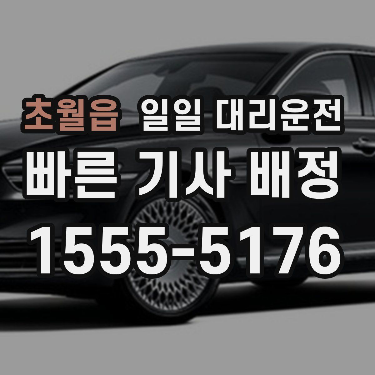 초월읍 일일 대리운전
