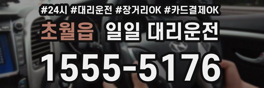 초월읍 일일 대리운전