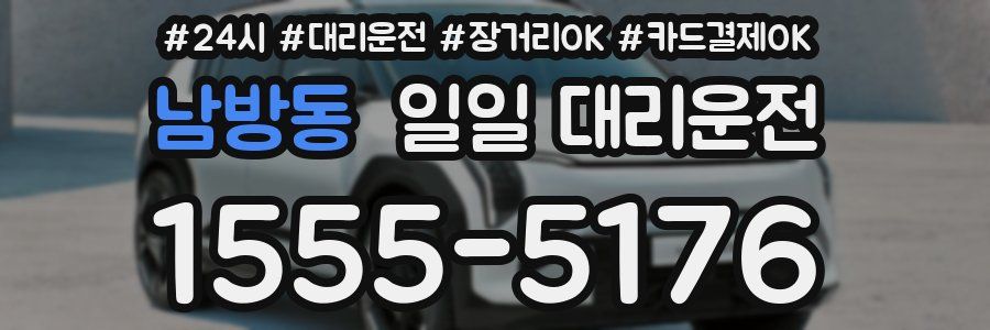 남방동 일일 대리운전