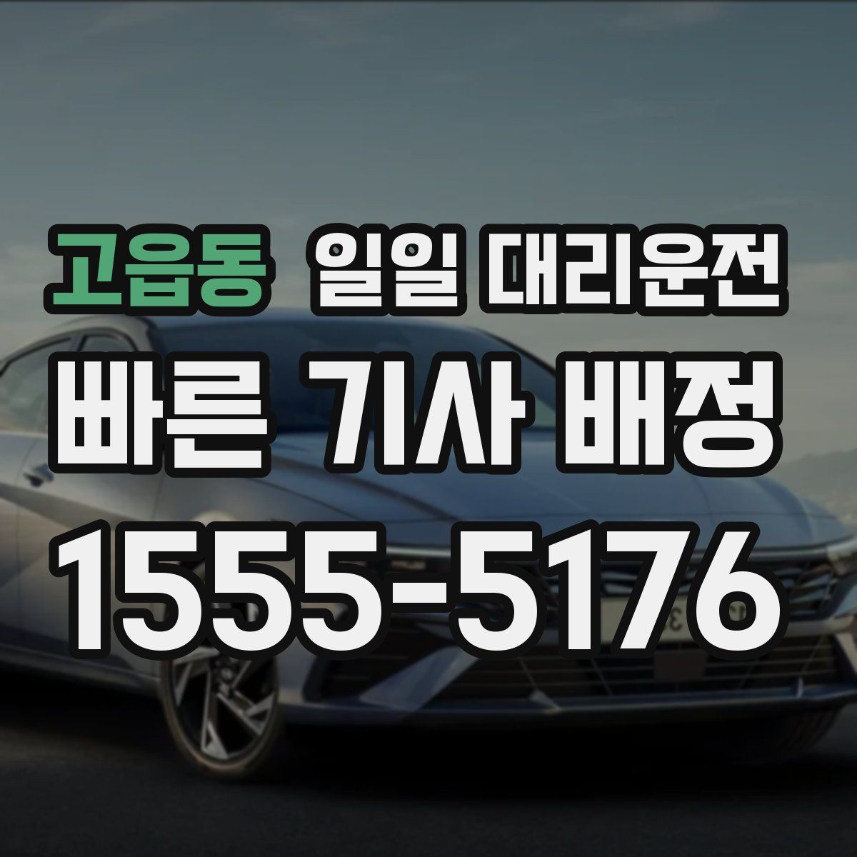 고읍동 일일 대리운전