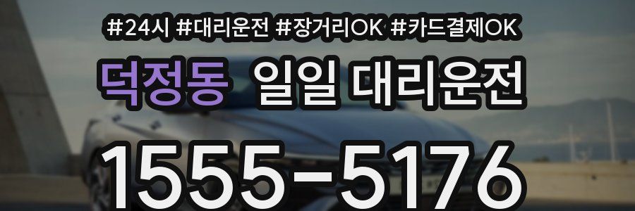 덕정동 일일 대리운전