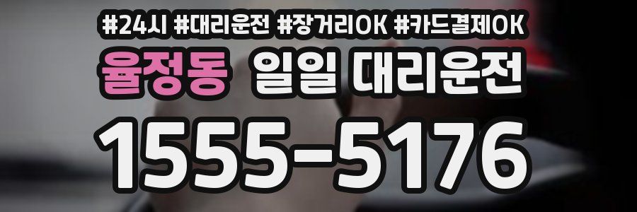 율정동 일일 대리운전