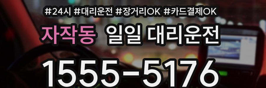 자작동 일일 대리운전