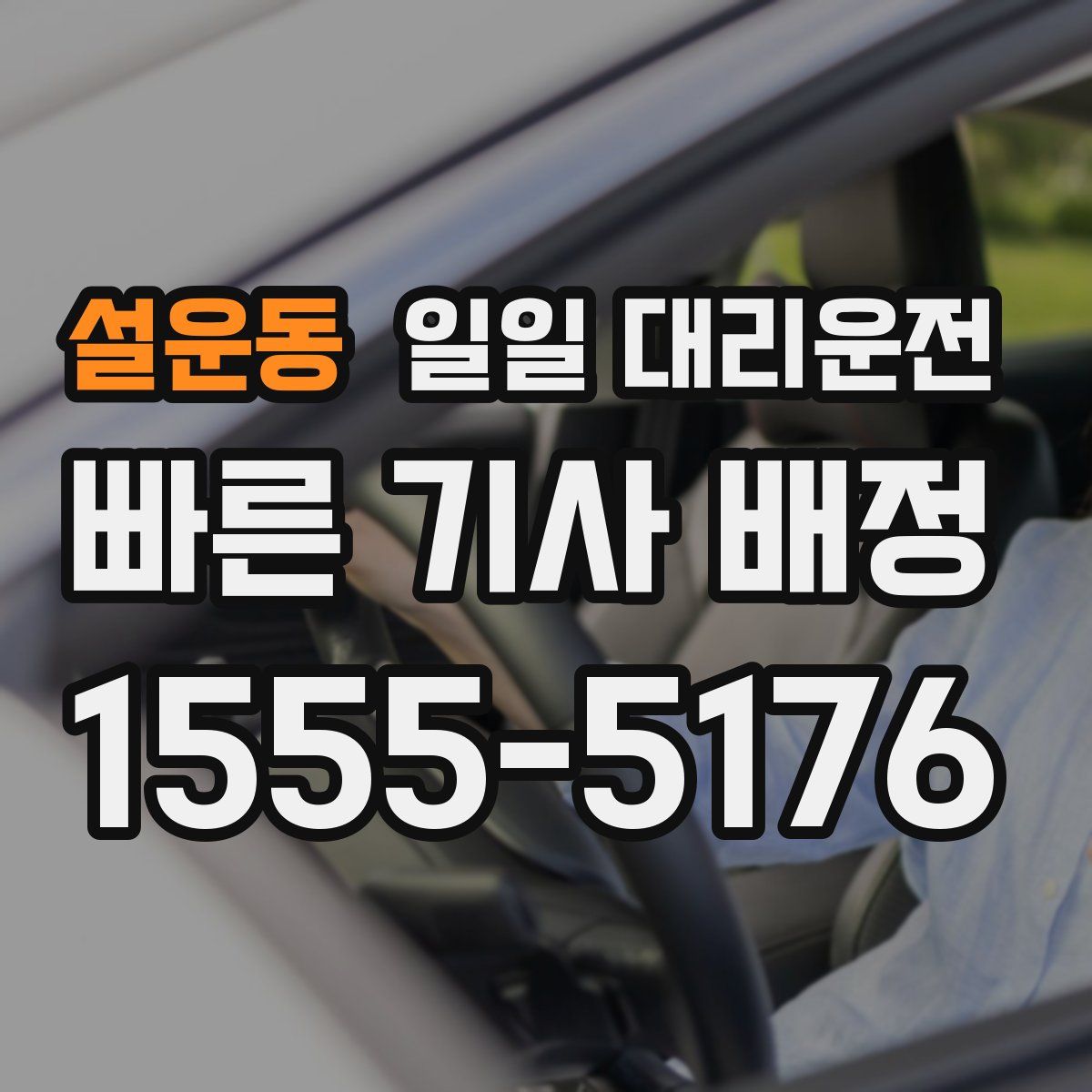 설운동 일일 대리운전