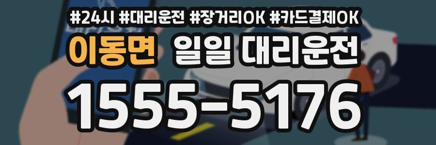 이동면 일일 대리운전