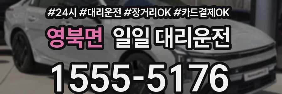영북면 일일 대리운전