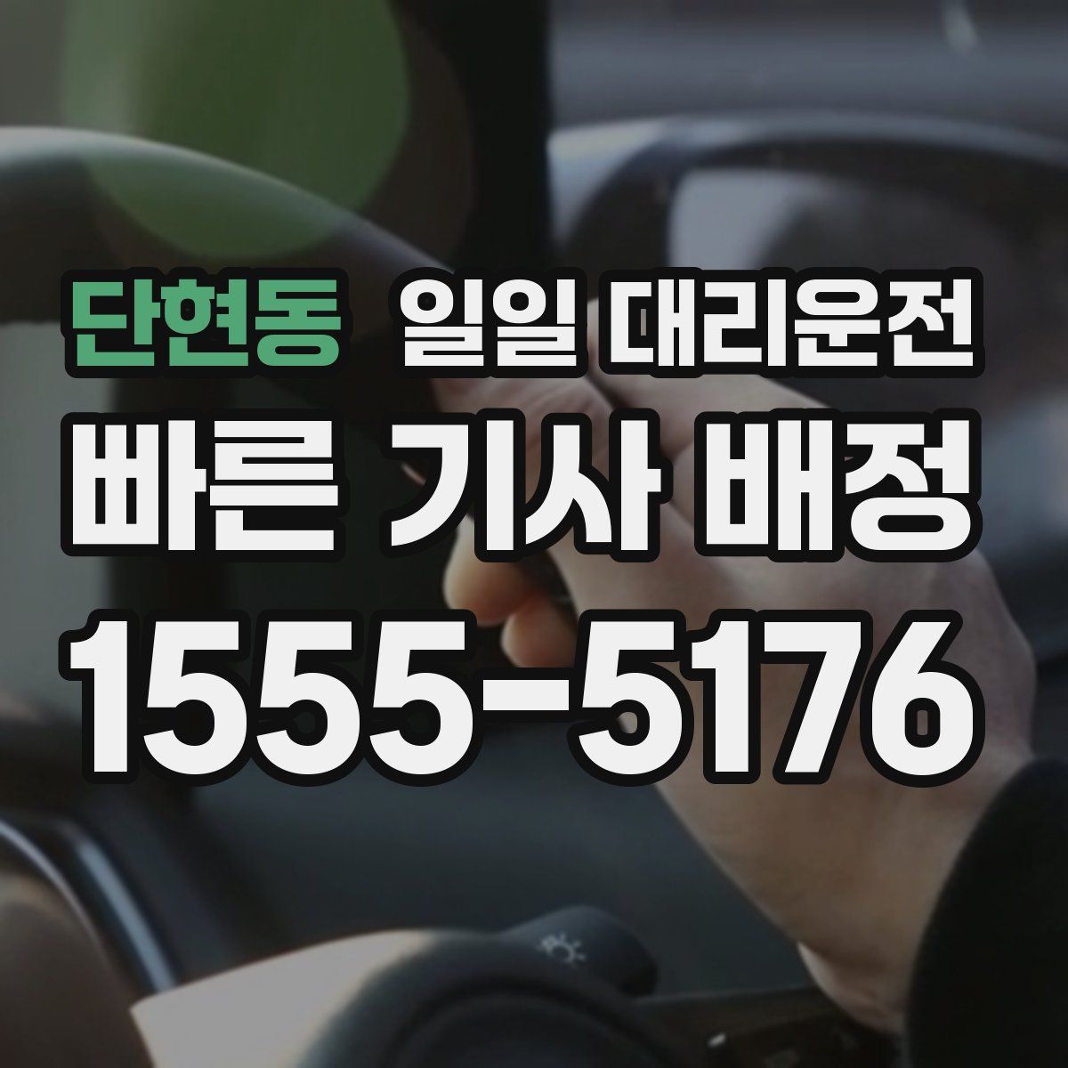 단현동 일일 대리운전