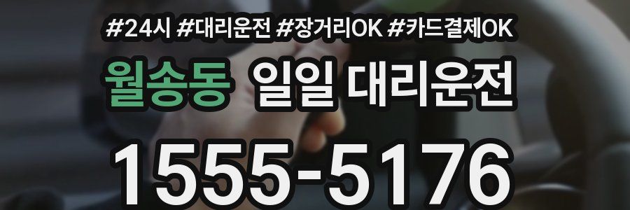 월송동 일일 대리운전