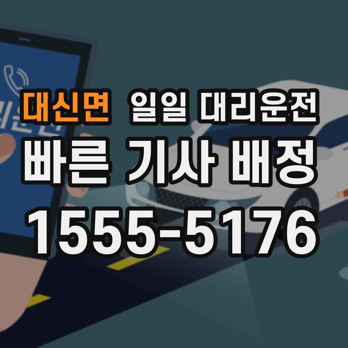 대신면 일일 대리운전