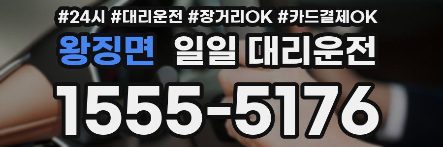 왕징면 일일 대리운전