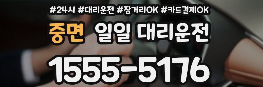 중면 일일 대리운전