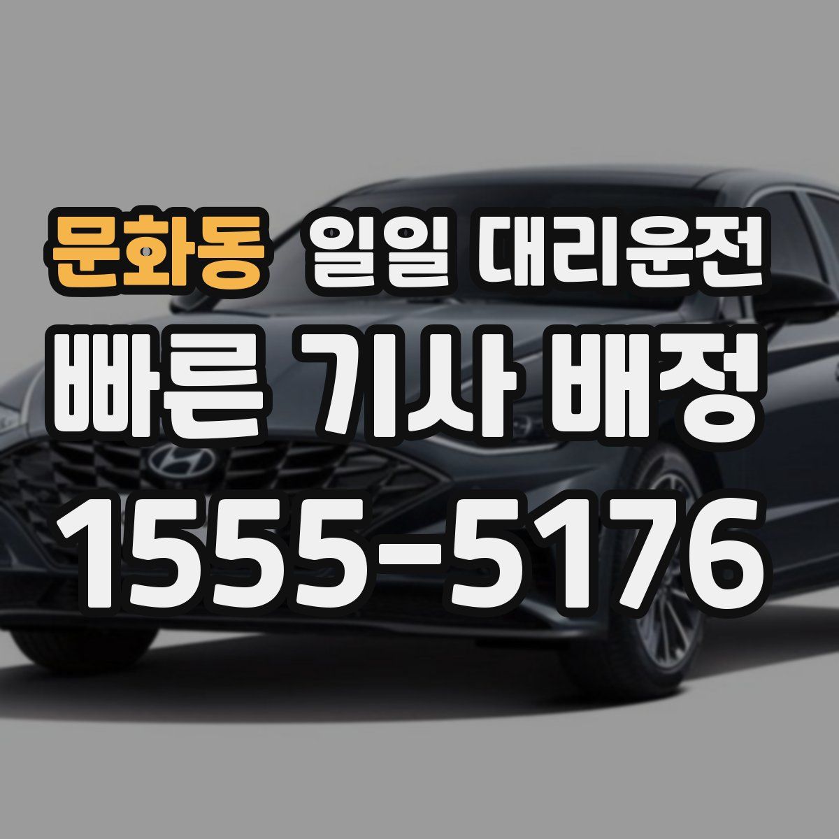 문화동 일일 대리운전