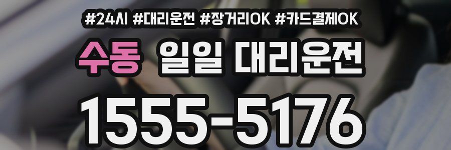 수동 일일 대리운전