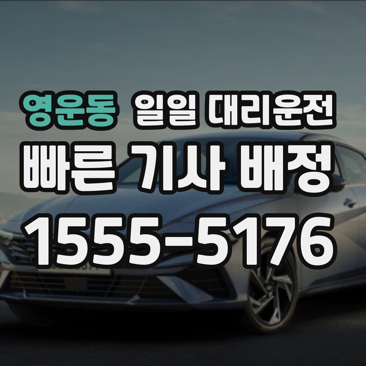 영운동 일일 대리운전