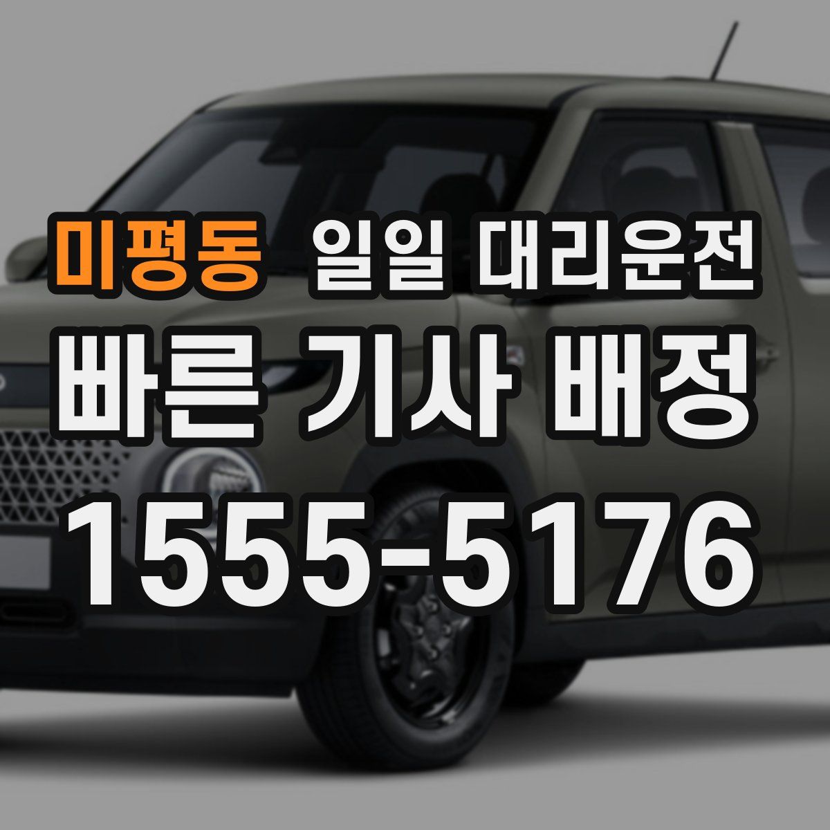 미평동 일일 대리운전