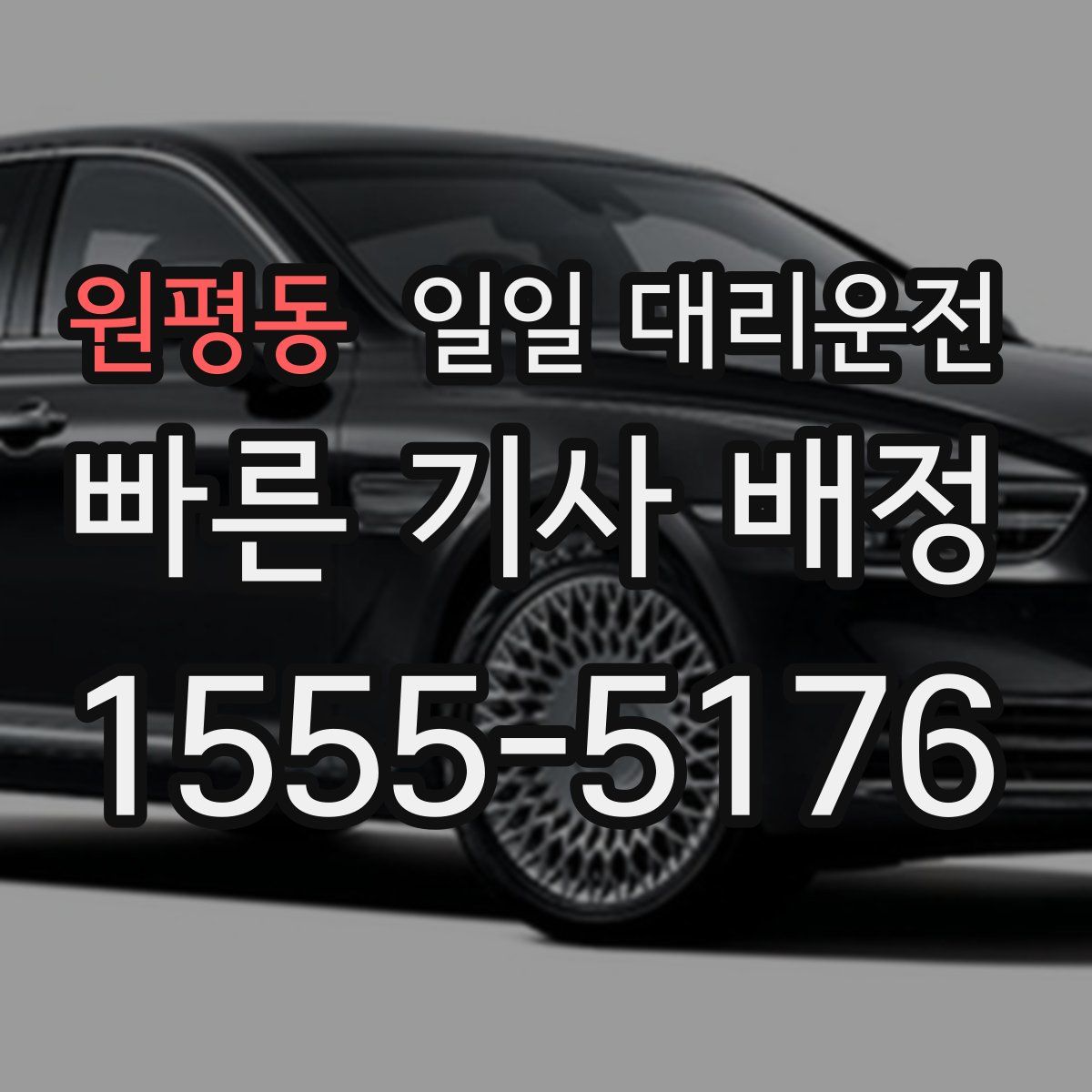 원평동 일일 대리운전