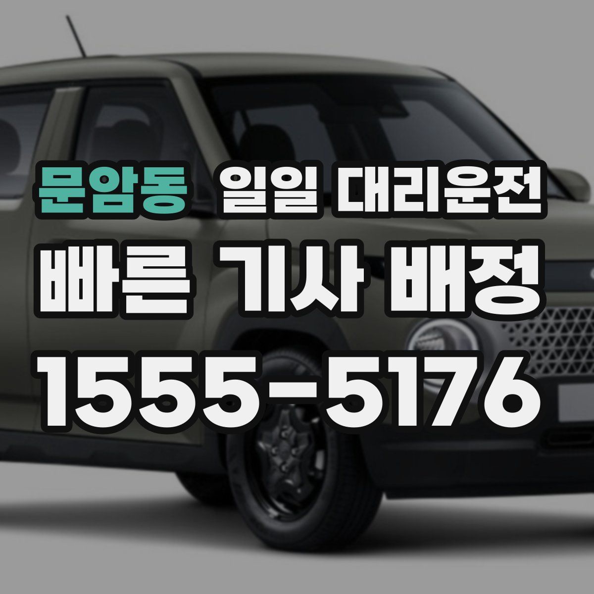 문암동 일일 대리운전