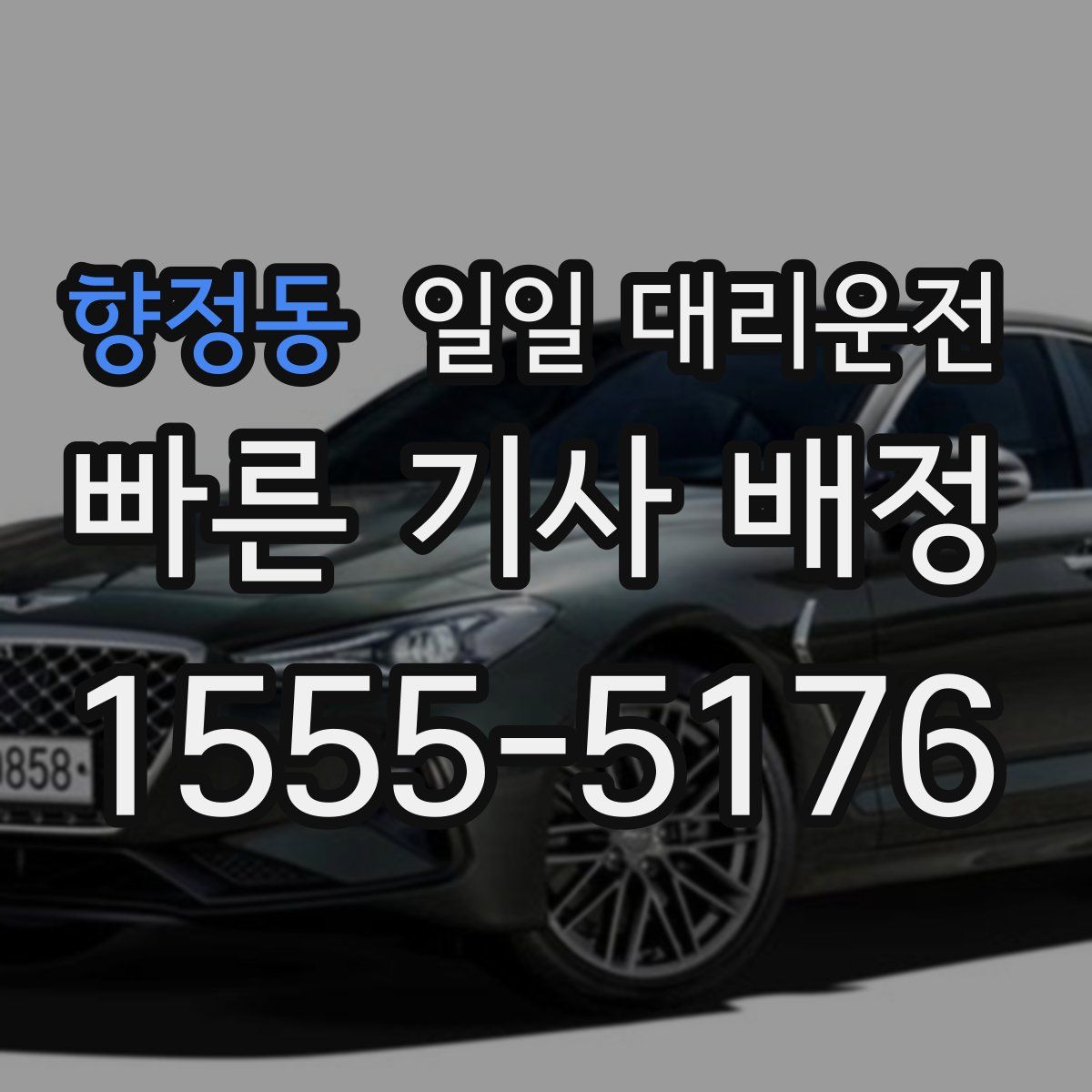 향정동 일일 대리운전