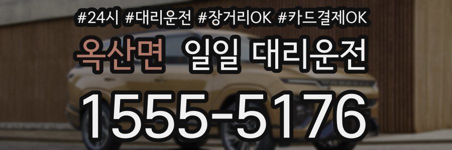 옥산면 일일 대리운전