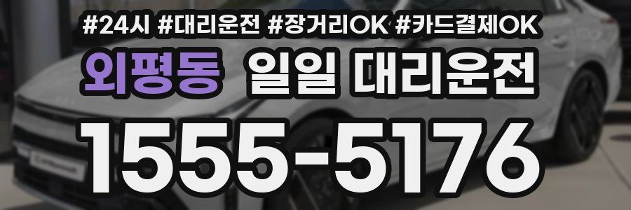 외평동 일일 대리운전