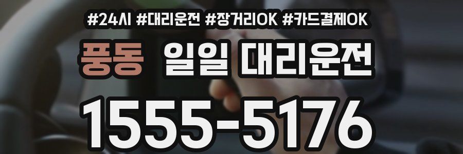 풍동 일일 대리운전