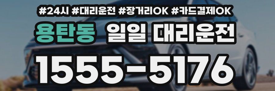 용탄동 일일 대리운전