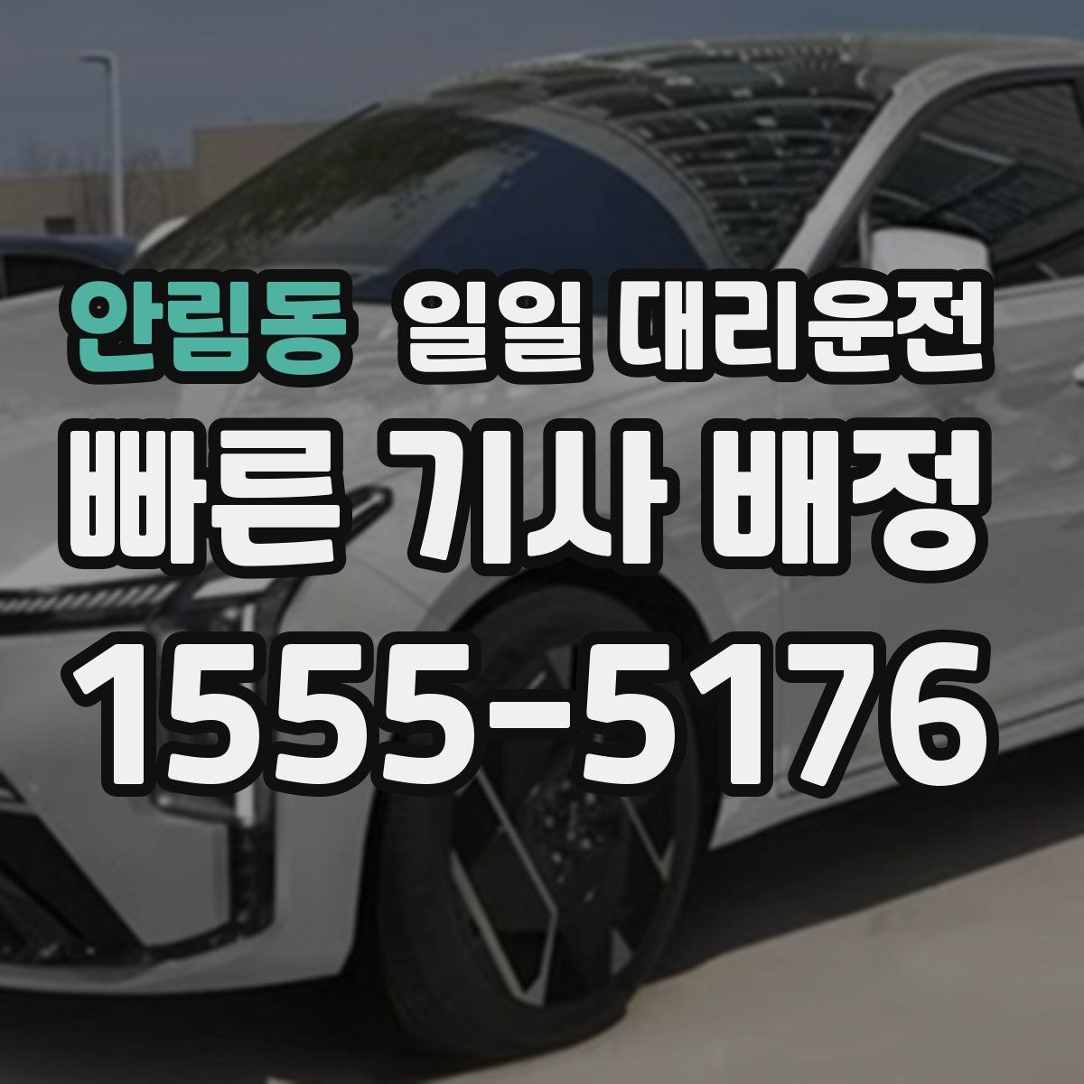 안림동 일일 대리운전